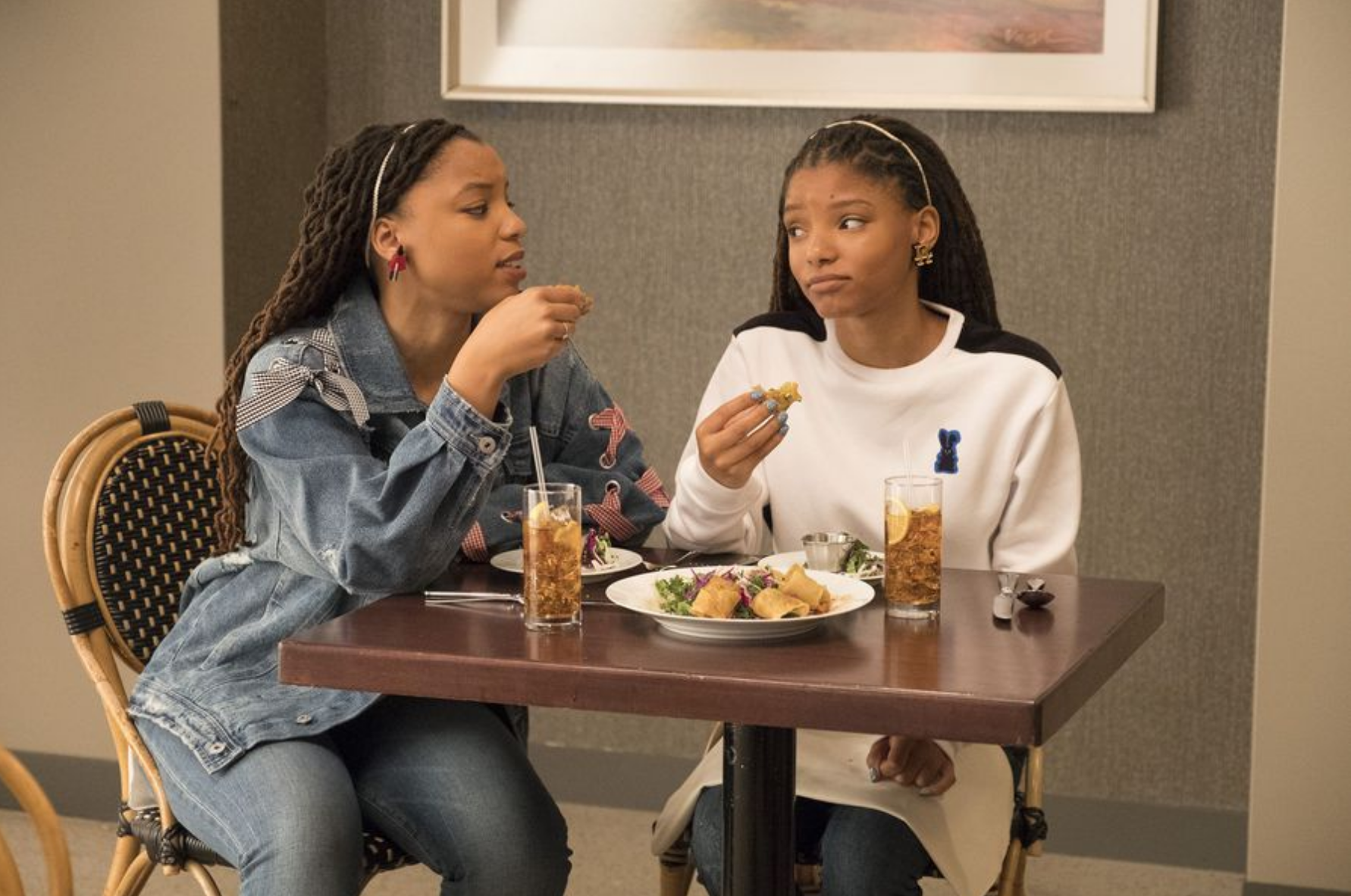 EXCLUSIVE: Chloe And Halle's Characters Face The Realities Of Dating In New 'Grown-ish' Clip
